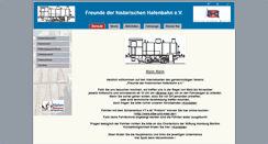 Desktop Screenshot of historische-hafenbahn.de